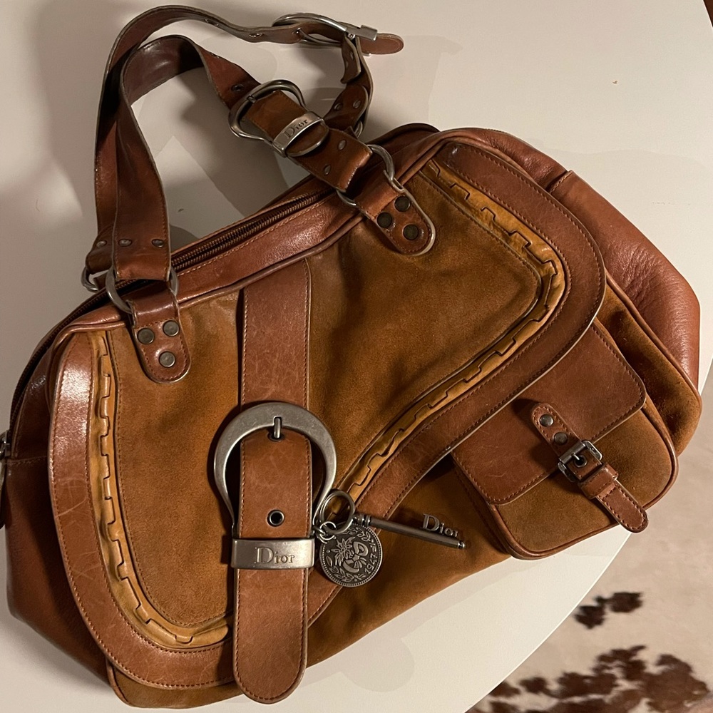 Dior saddle handbag